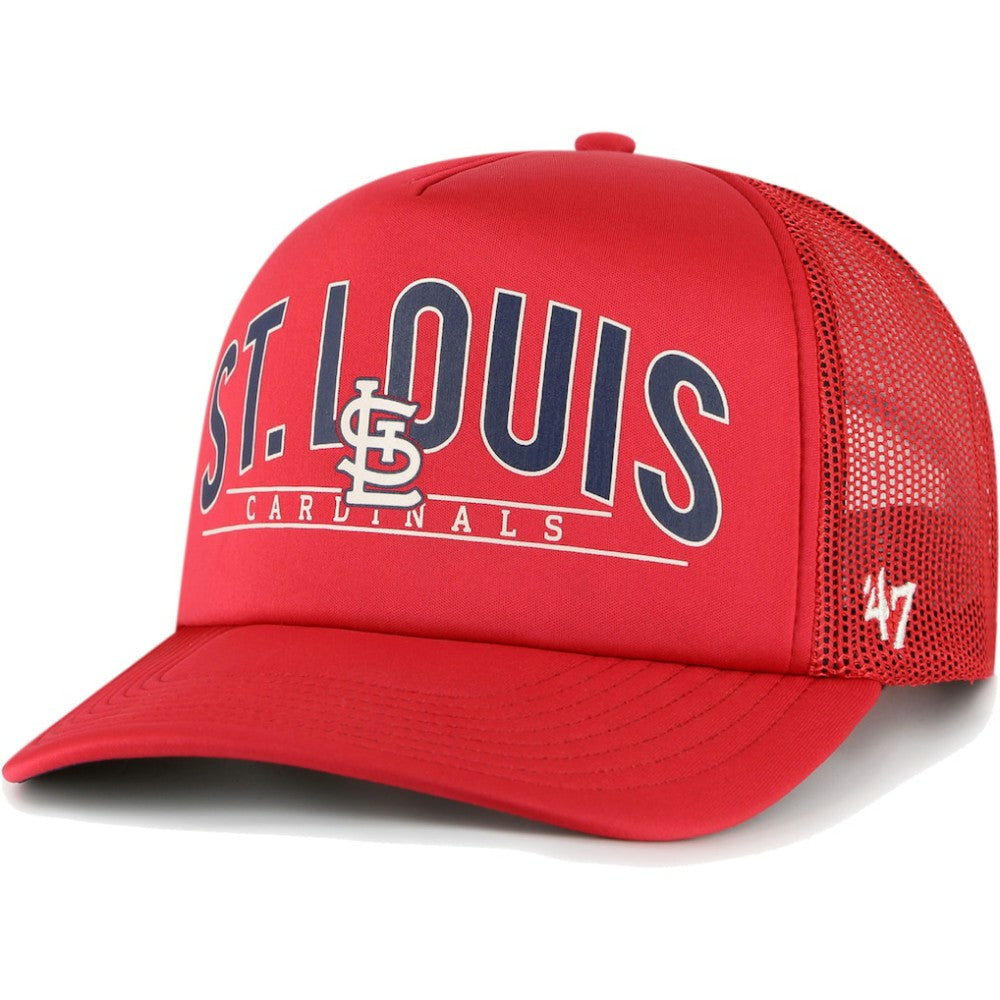 MLB St. Louis Cardinals '47 Backhaul Foam Trucker Snapback Hat
