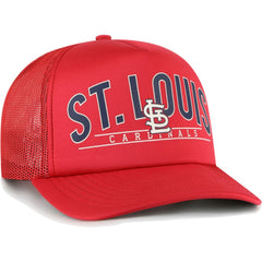 MLB St. Louis Cardinals '47 Backhaul Foam Trucker Snapback Hat