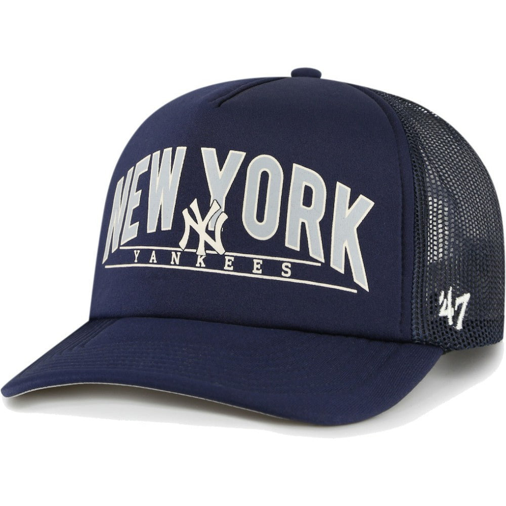 MLB New York Yankees '47 Backhaul Foam Trucker Snapback Hat
