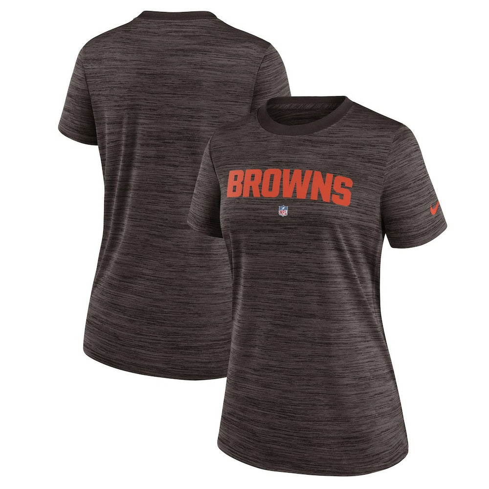 Women's Sideline Velocity Performance T-Shirt - Cleveland Browns