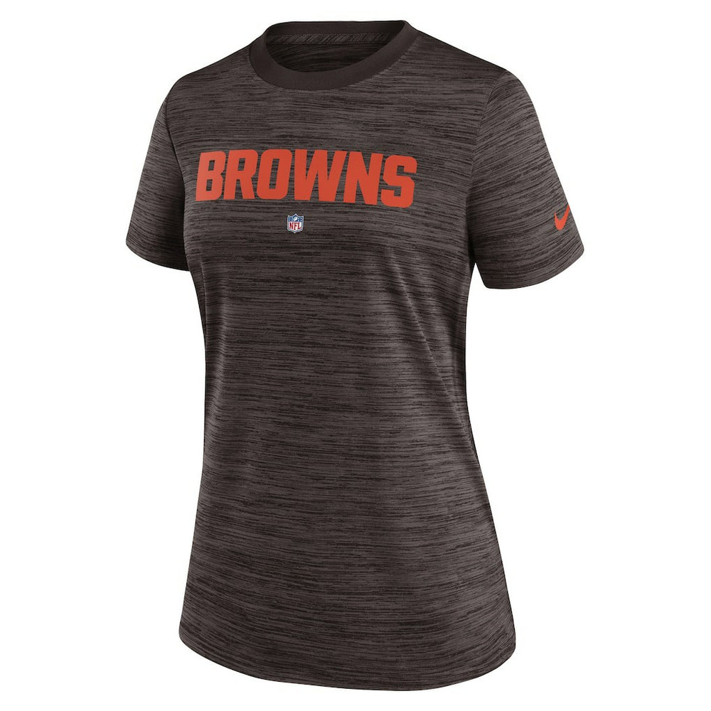 Women's Sideline Velocity Performance T-Shirt - Cleveland Browns