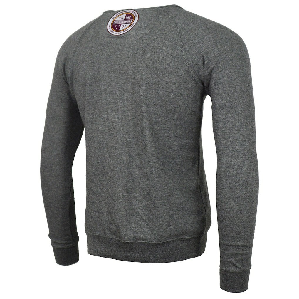 DC PROPER Signature Raglan Vintage Pullover Sweatshirt - Washington Commanders