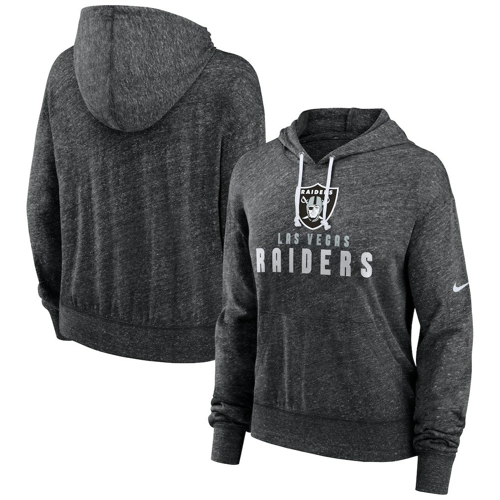 Women's Gym Vintage Lightweight Pullover Hoodie - Las Vegas Raiders