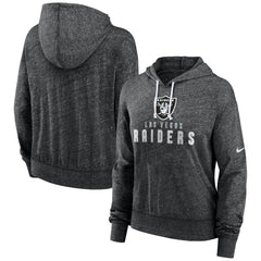 Women's Gym Vintage Lightweight Pullover Hoodie - Las Vegas Raiders