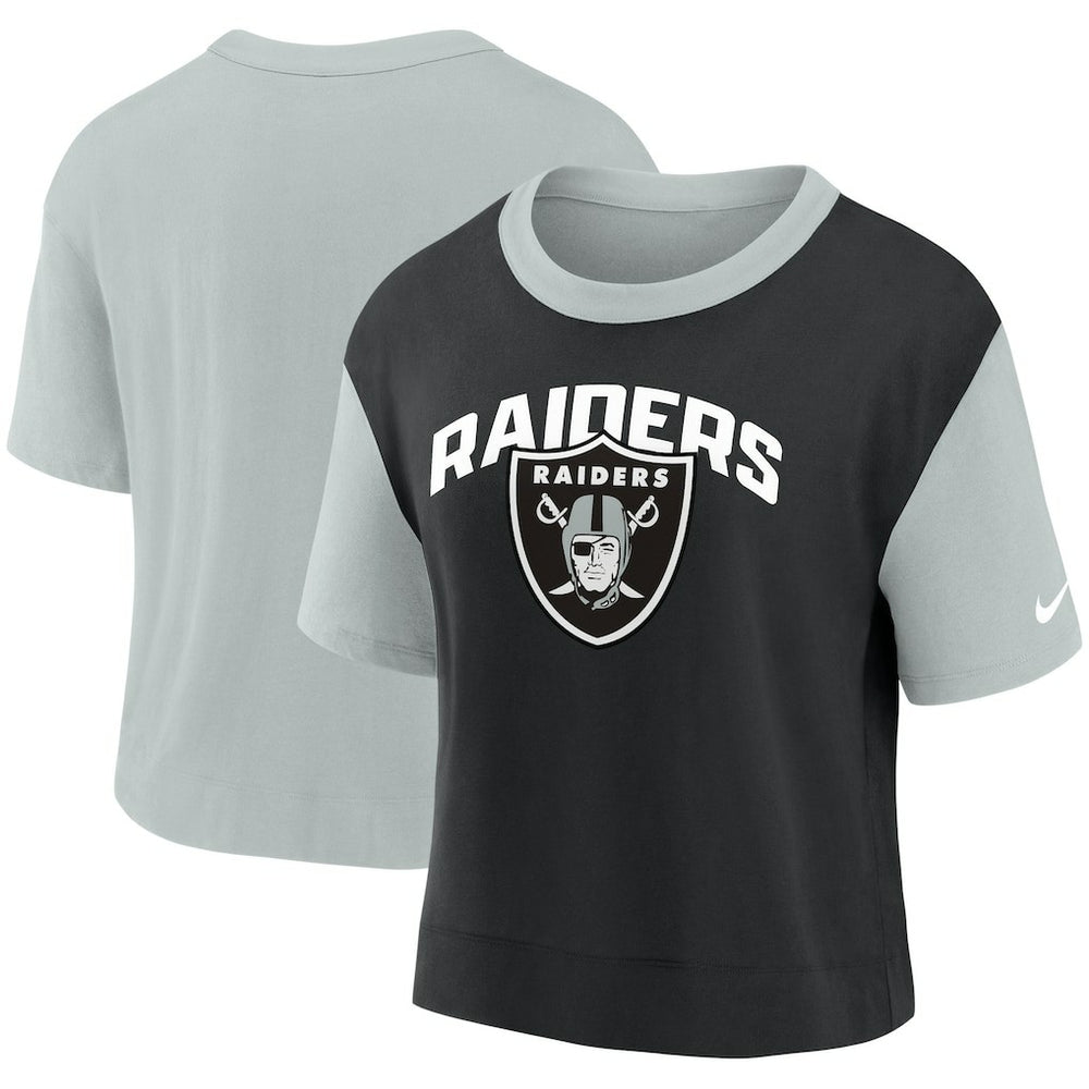 Women's High Hip Fashion T-Shirt - Las Vegas Raiders