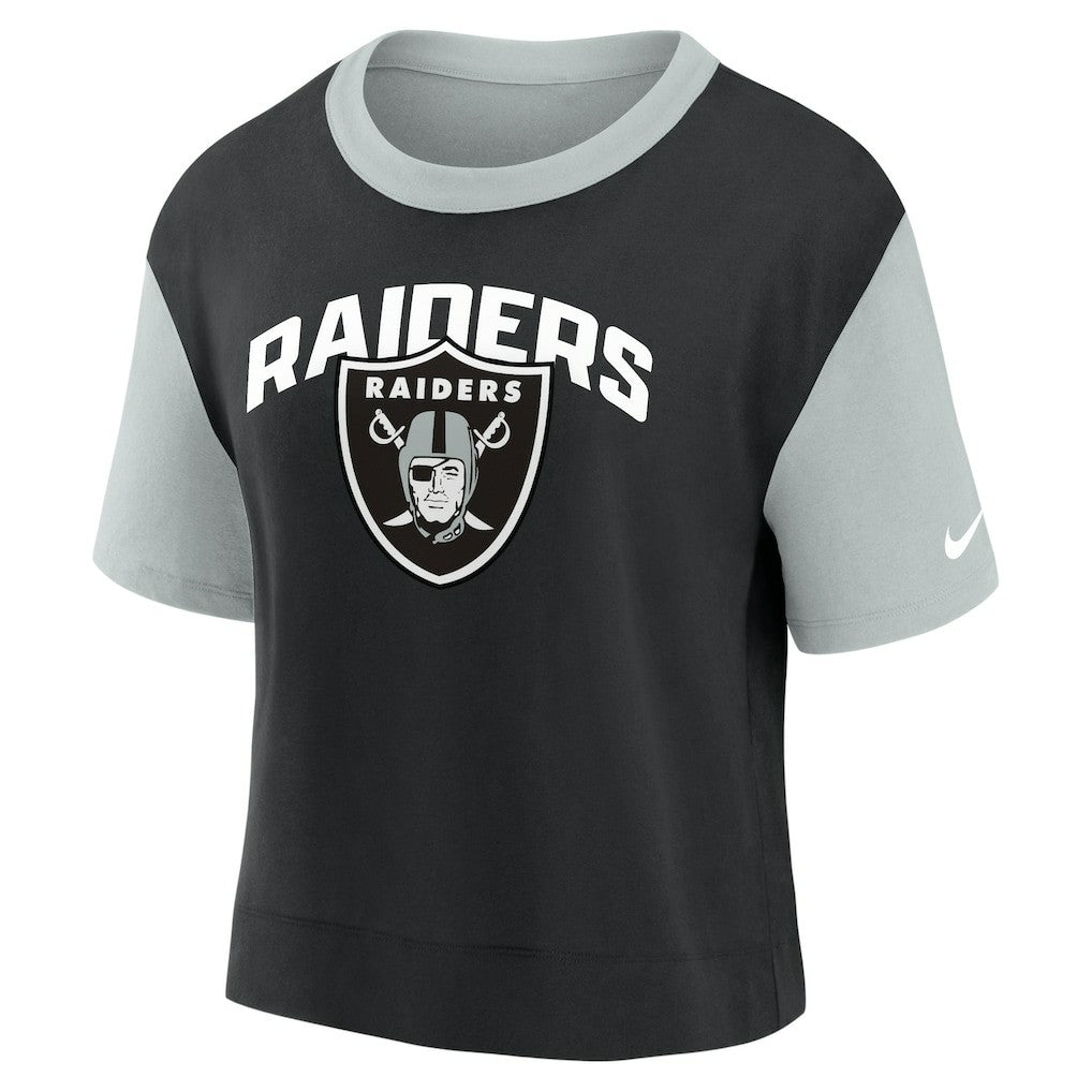 Women's High Hip Fashion T-Shirt - Las Vegas Raiders