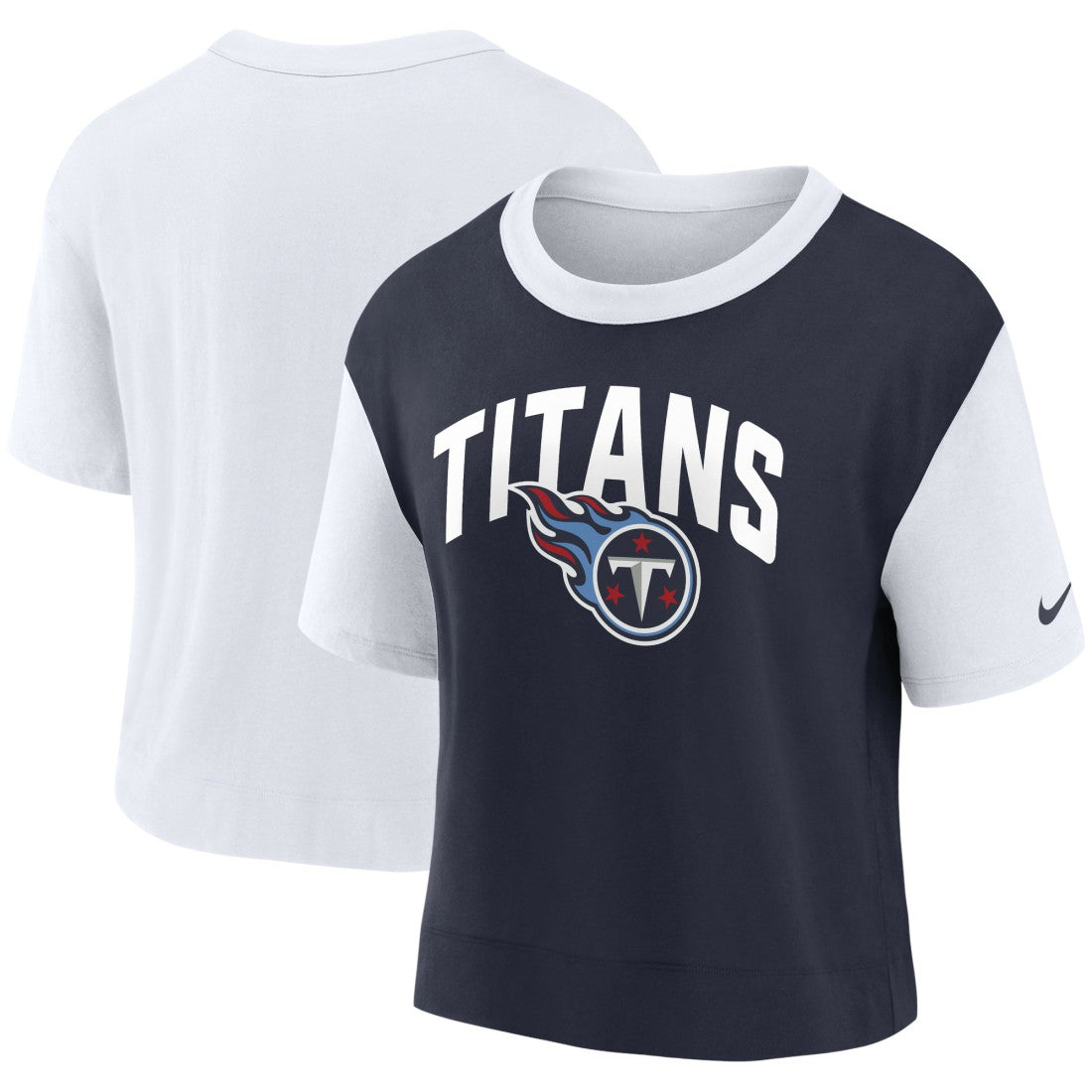 Women's High Hip Fashion T-Shirt - Tennessee Titans
