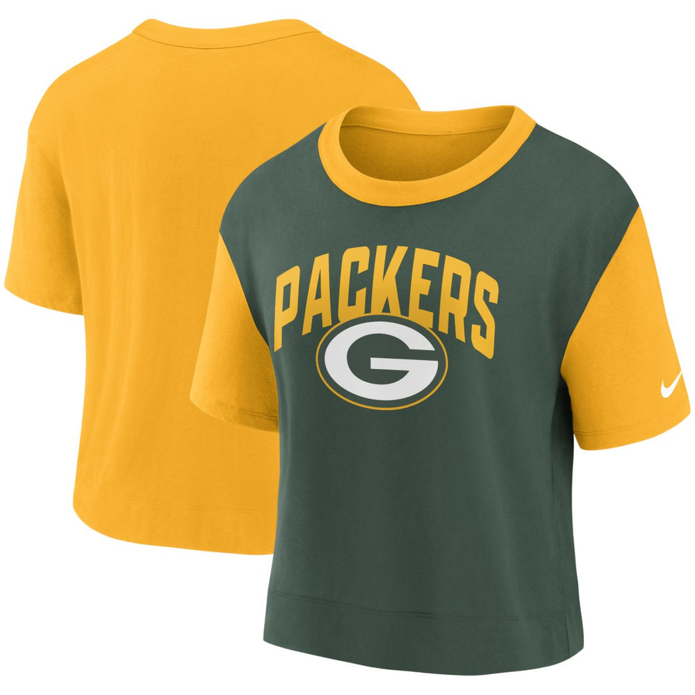 Women's High Hip Fashion T-Shirt - Green Bay Packers