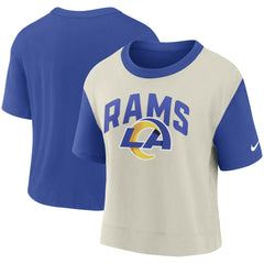 Women's High Hip Fashion T-Shirt - Los Angeles Rams