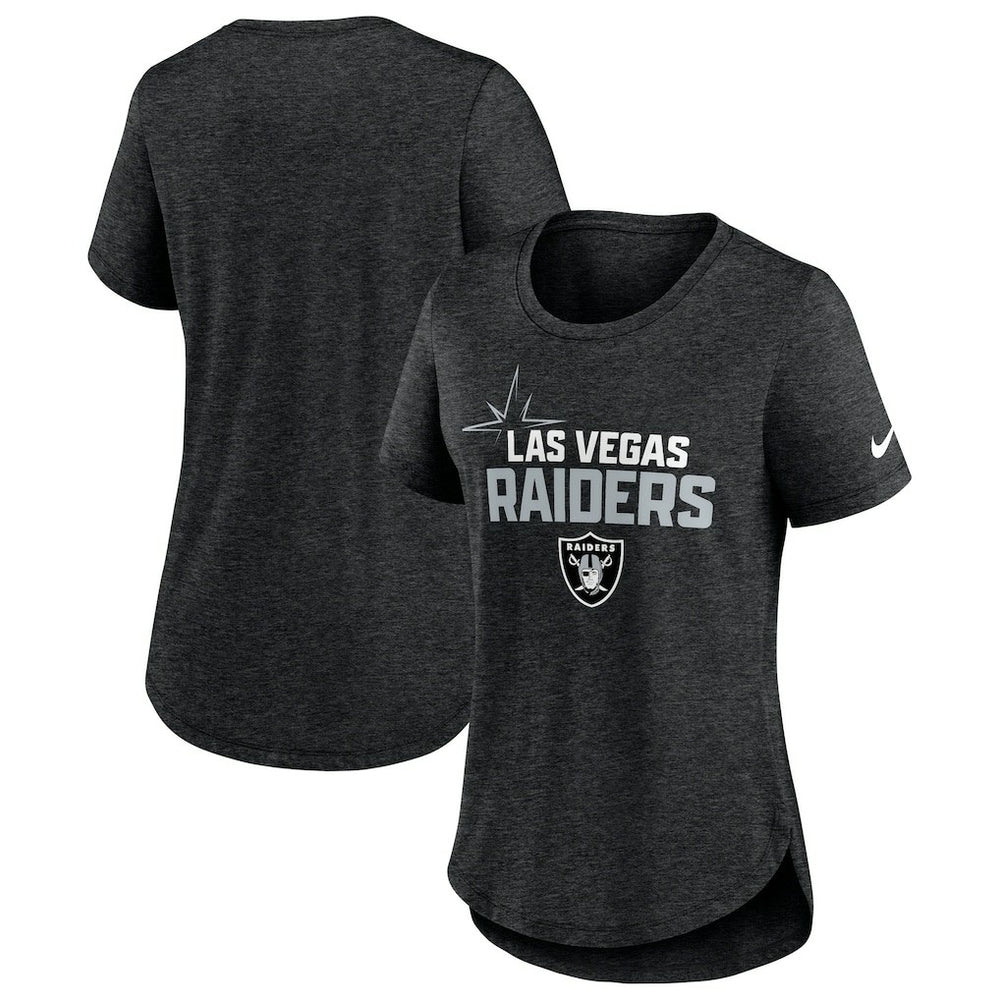 Women's Local Fashion Tri-Blend T-Shirt - Las Vegas Raiders