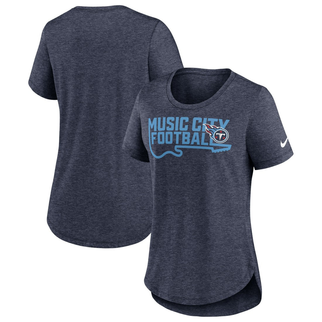 Women's Local Fashion Tri-Blend T-Shirt - Tennessee Titans