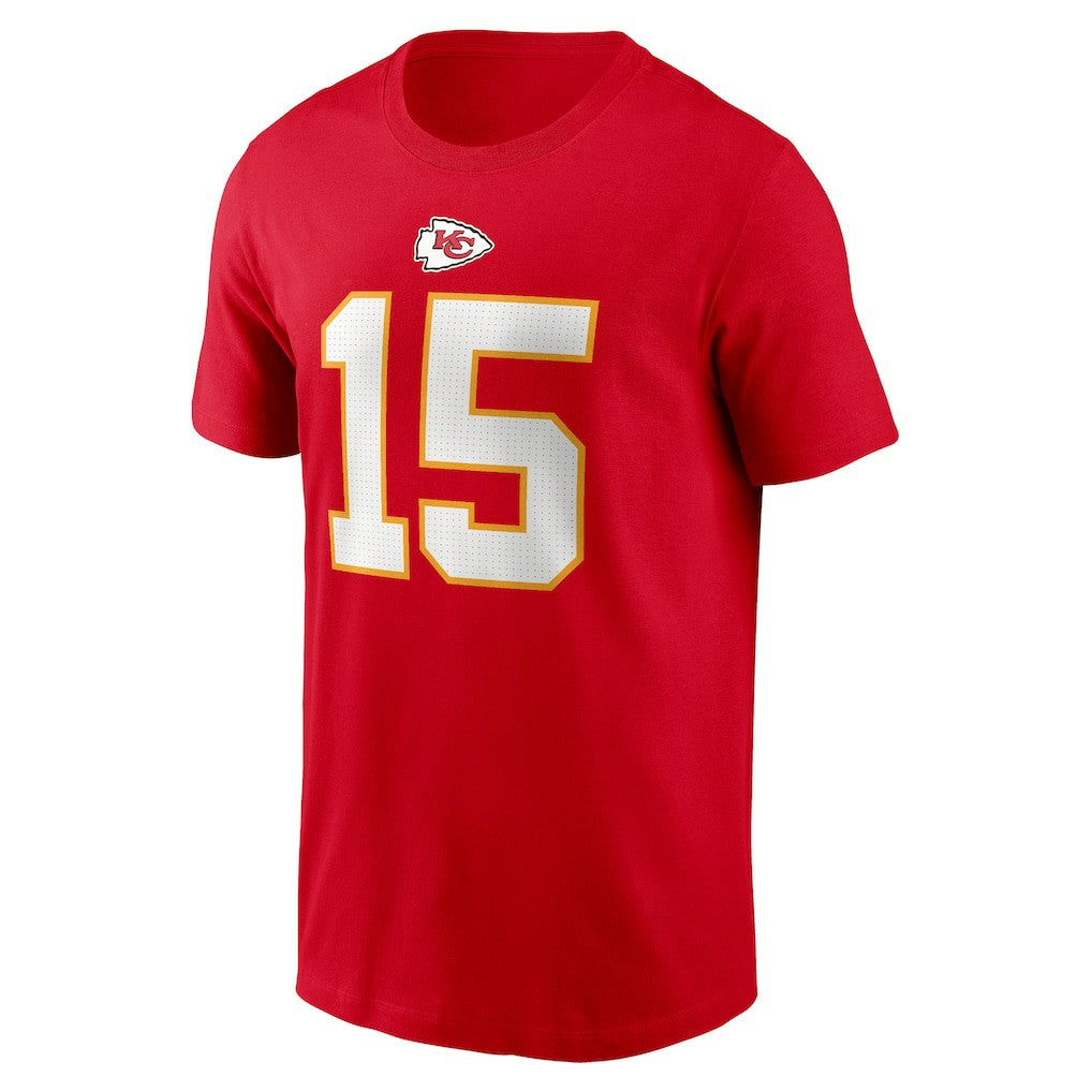Patrick Mahomes  Player Name & Number T-Shirt - Kansas City Chiefs