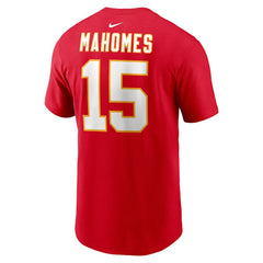 Patrick Mahomes  Player Name & Number T-Shirt - Kansas City Chiefs