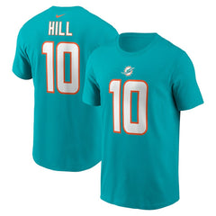 Tyreek Hill  Player Name & Number T-Shirt - Miami Dolphins