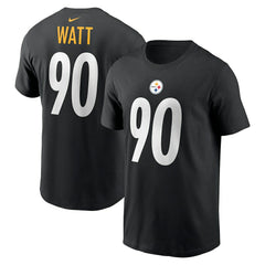 T.J. Watt  Player Name & Number T-Shirt - Pittsburgh Steelers