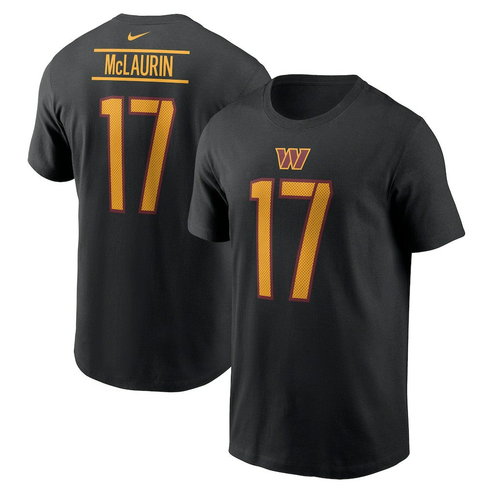 Terry McLaurin  Player Name & Number T-Shirt - Washington Commanders