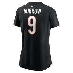 Joe Burrow  Women's Player Name & Number T-Shirt - Cincinnati Bengals