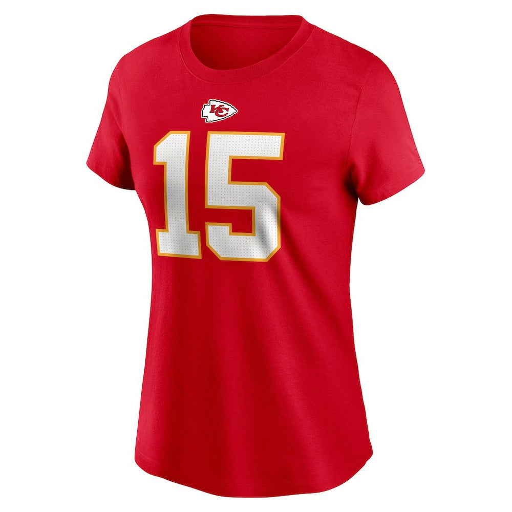 Patrick Mahomes  Women's Player Name & Number T-Shirt - Kansas City Chiefs