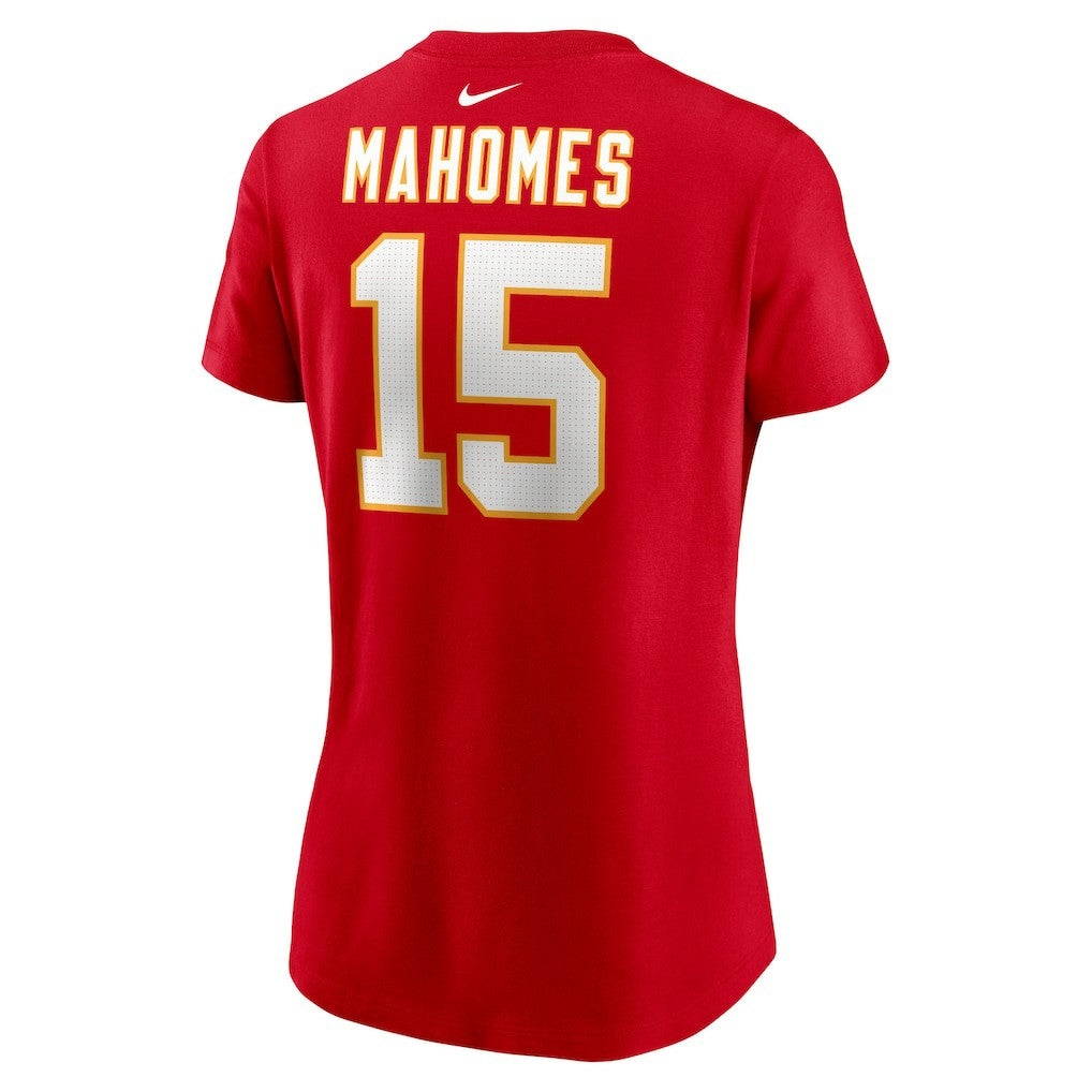 Patrick Mahomes  Women's Player Name & Number T-Shirt - Kansas City Chiefs