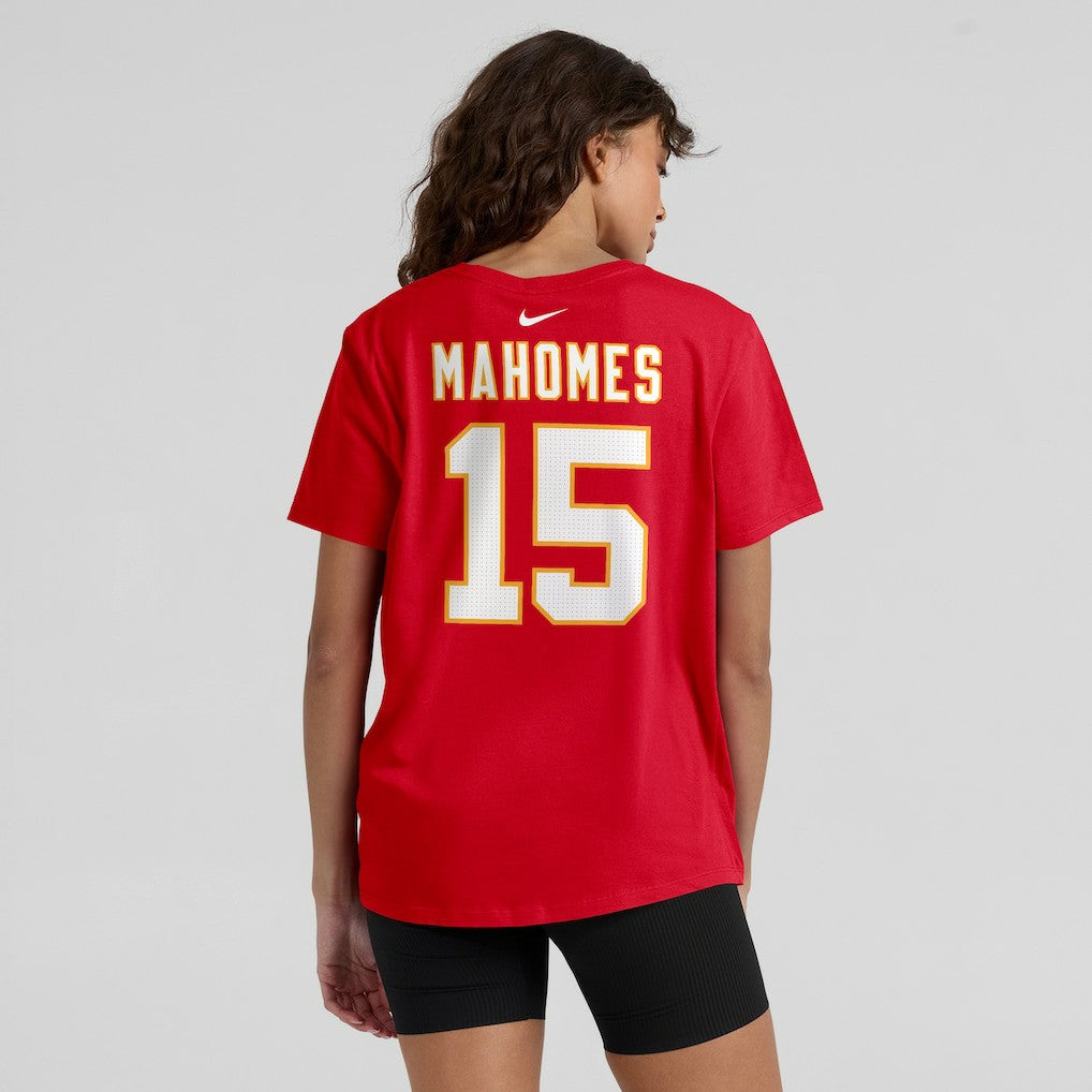 Patrick Mahomes  Women's Player Name & Number T-Shirt - Kansas City Chiefs