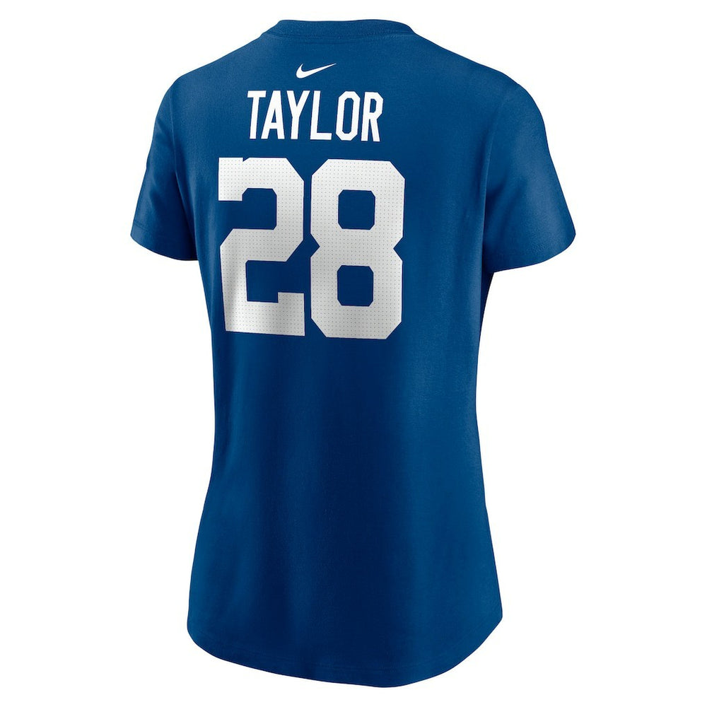 Jonathan Taylor  Women's Player Name & Number T-Shirt - Indianapolis Colts