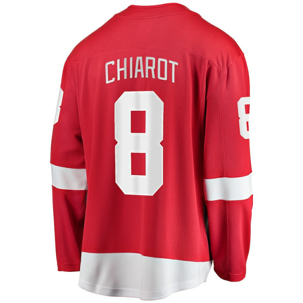NHL Red Ben Chiarot Detroit Red Wings Fanatics Home Breakaway Player Jersey