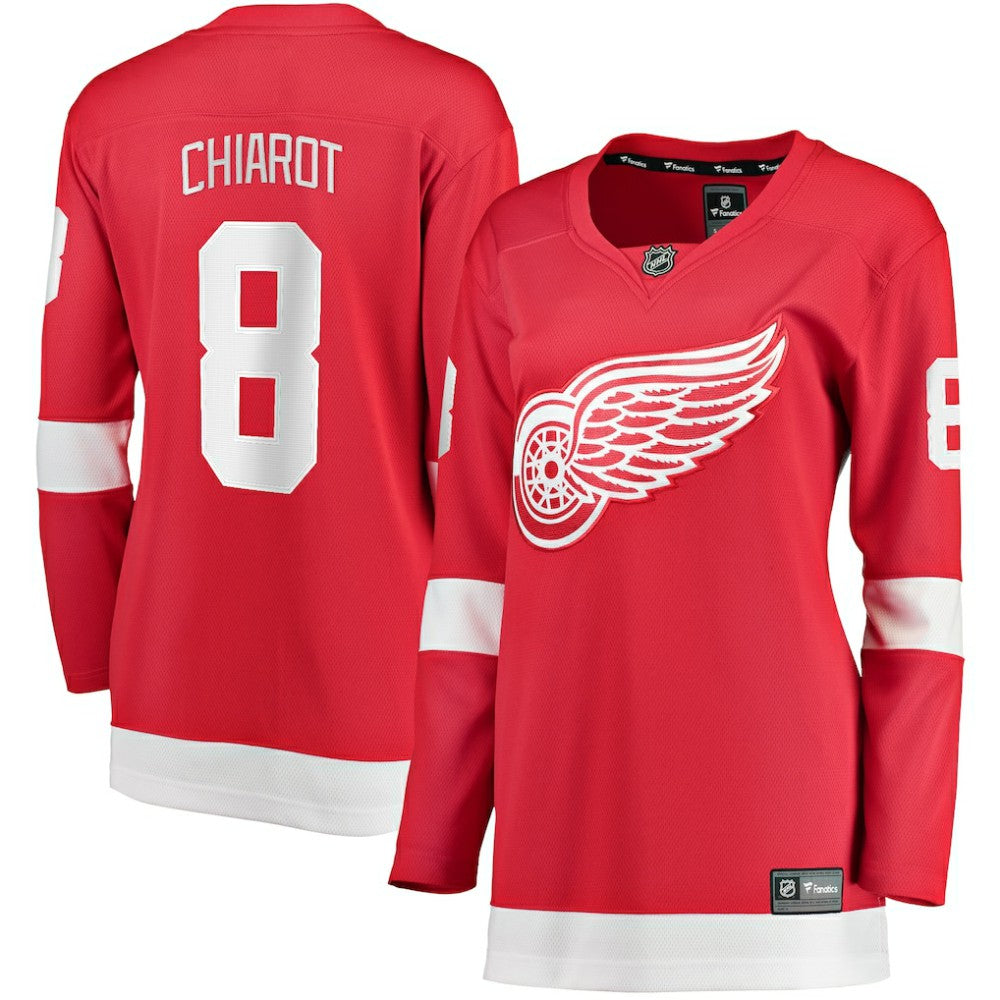 NHL Red Ben Chiarot Detroit Red Wings Fanatics Women's Home Breakaway Player Jersey