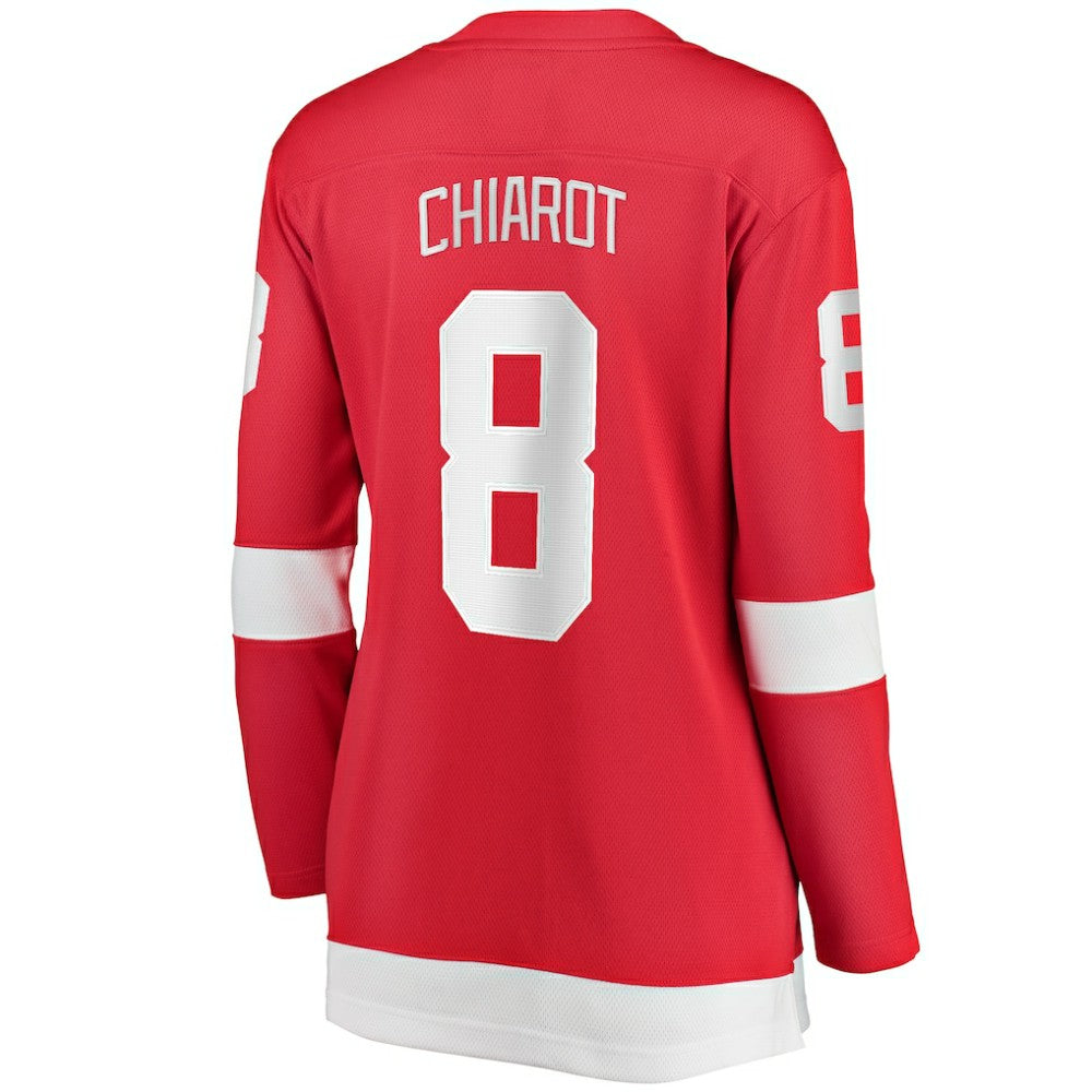 NHL Red Ben Chiarot Detroit Red Wings Fanatics Women's Home Breakaway Player Jersey