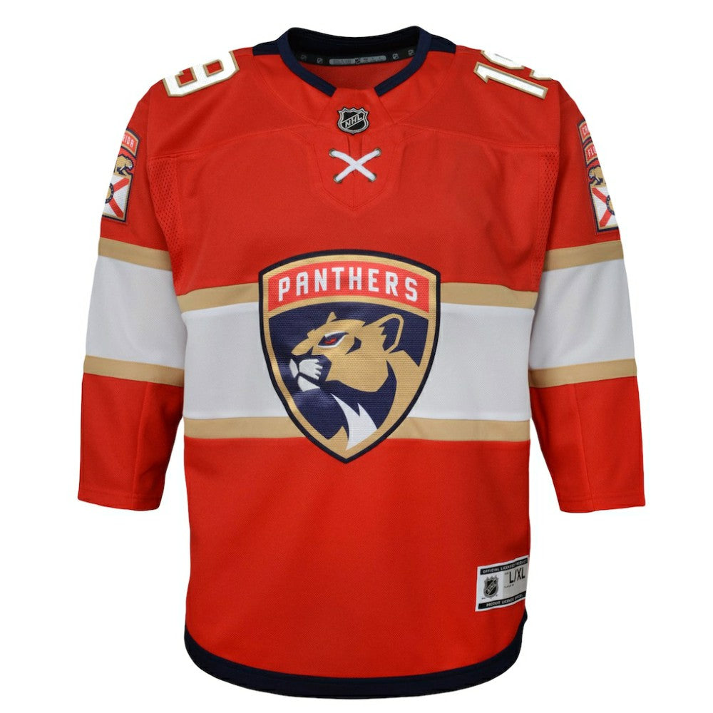 NHL Red Matthew Tkachuk Florida Panthers Youth Home Premier Player Jersey