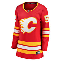 NHL Red MacKenzie Weegar Calgary Flames Fanatics Women's Home Breakaway Player Jersey