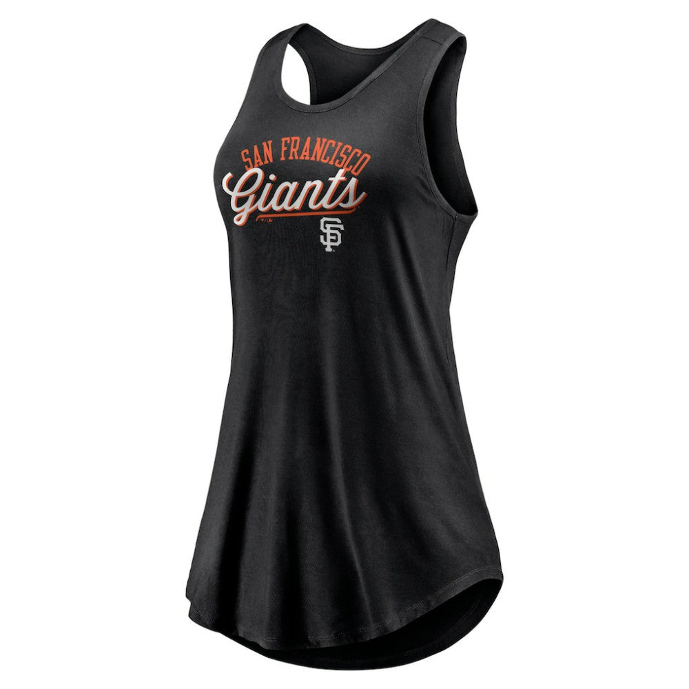 MLB San Francisco Giants Fanatics Women's Simplicity Swing Racerback Scoop Neck Tank Top