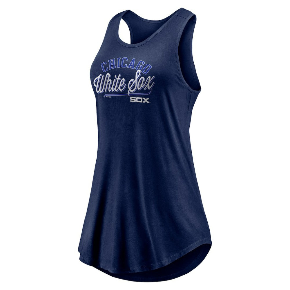 MLB Chicago White Sox Fanatics Women's Simplicity Swing Racerback Scoop Neck Tank Top