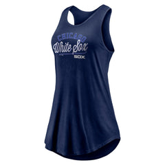 MLB Chicago White Sox Fanatics Women's Simplicity Swing Racerback Scoop Neck Tank Top