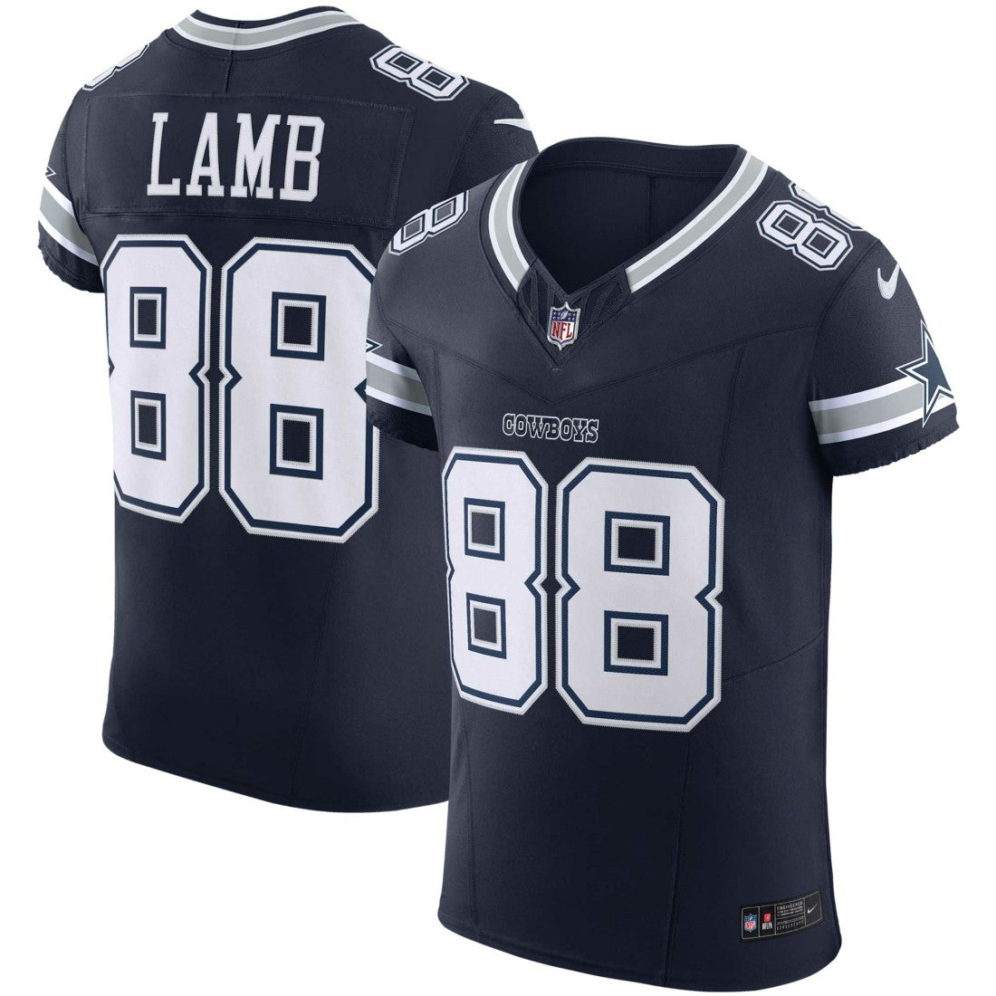 CeeDee Lamb  Vapor F.U.S.E. Elite Jersey - Dallas Cowboys