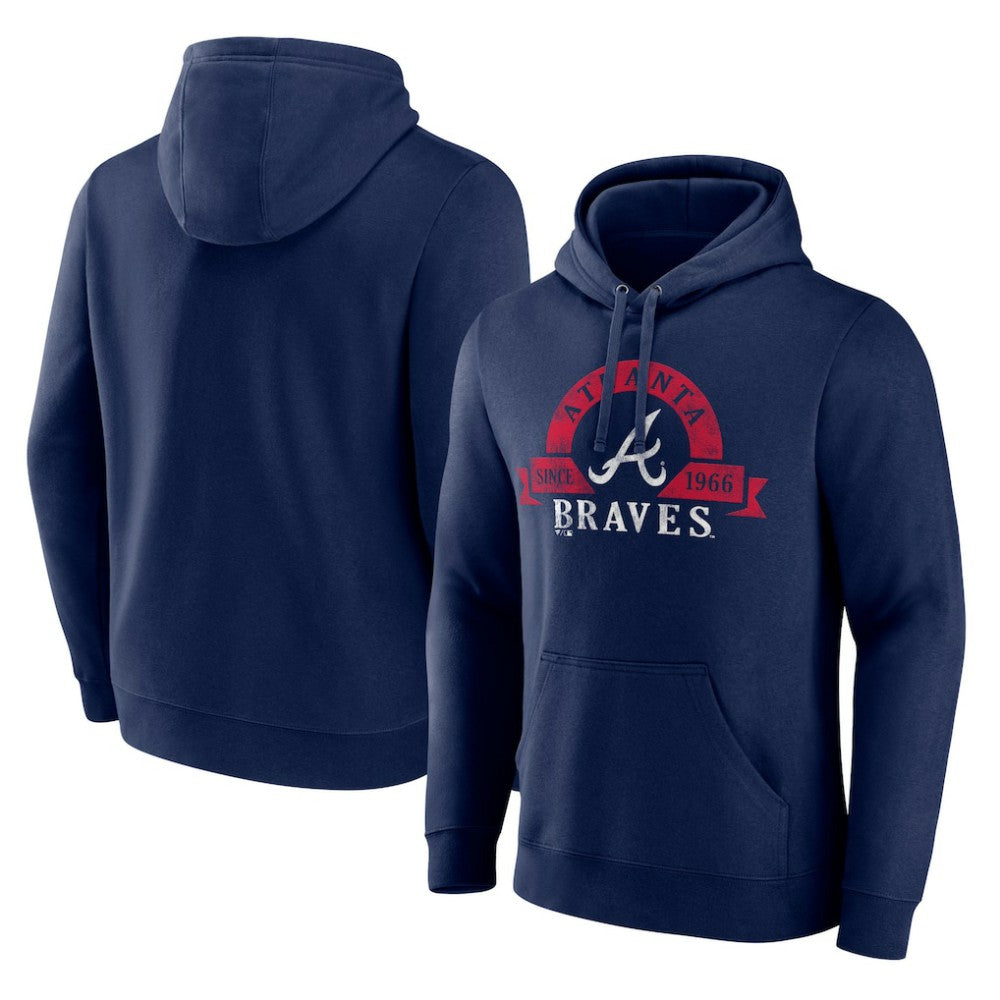 MLB Atlanta Braves Fanatics Big & Tall Utility Pullover Hoodie