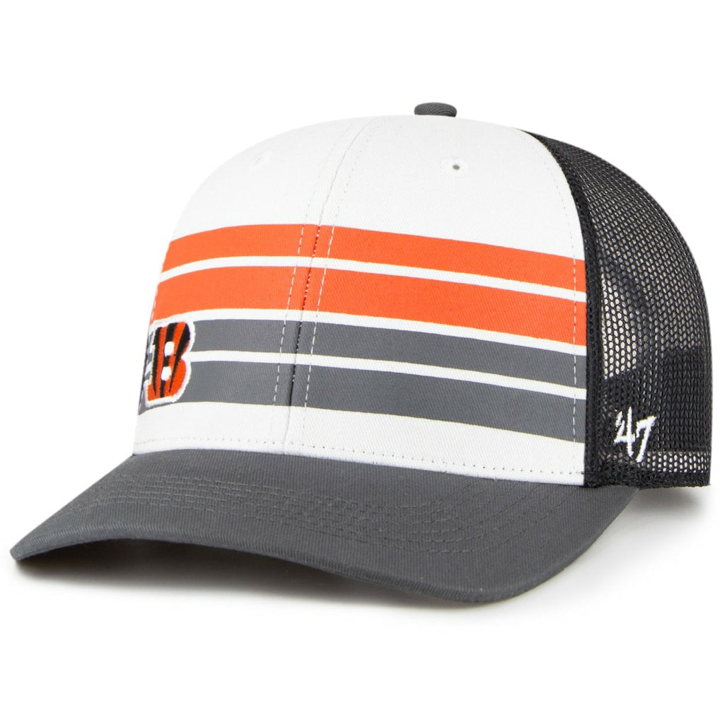 '47 Youth Cove Trucker Snapback Hat - Cincinnati Bengals