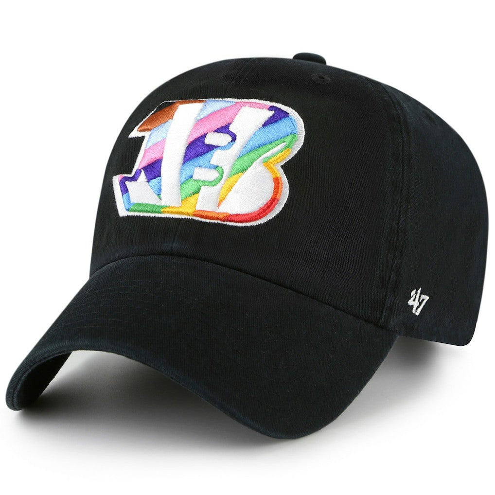 '47 Team Pride Clean Up Adjustable Hat - Cincinnati Bengals