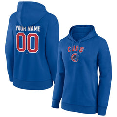 MLB Chicago Cubs Women's Personalized Team Winning Streak Pullover Hoodie