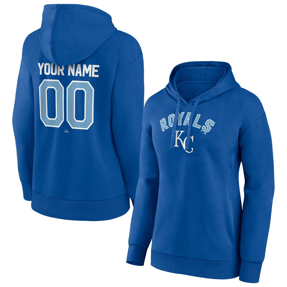 MLB Kansas City Royals Women's Personalized Team Winning Streak Pullover Hoodie