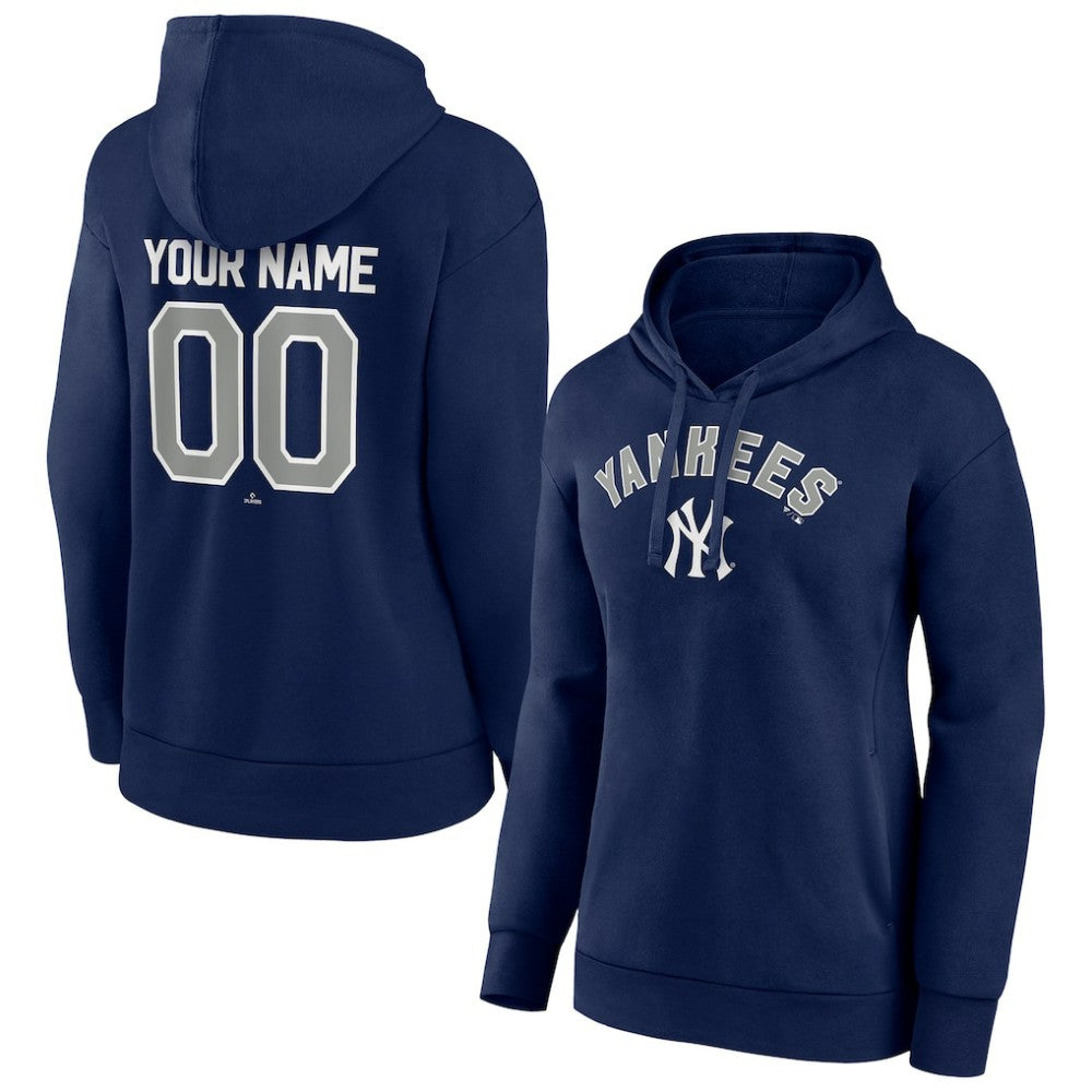 MLB New York Yankees Women's Personalized Team Winning Streak Pullover Hoodie