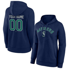 MLB Seattle Mariners Women's Personalized Team Winning Streak Pullover Hoodie