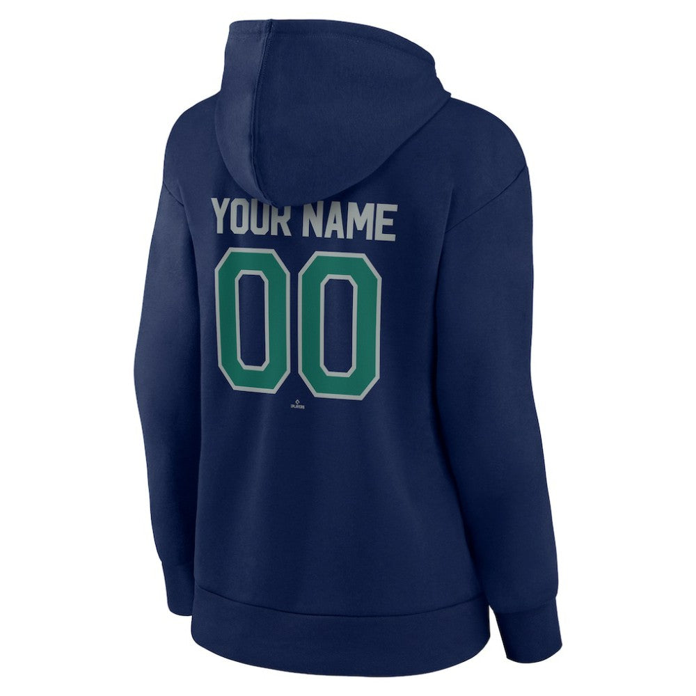 MLB Seattle Mariners Women's Personalized Team Winning Streak Pullover Hoodie
