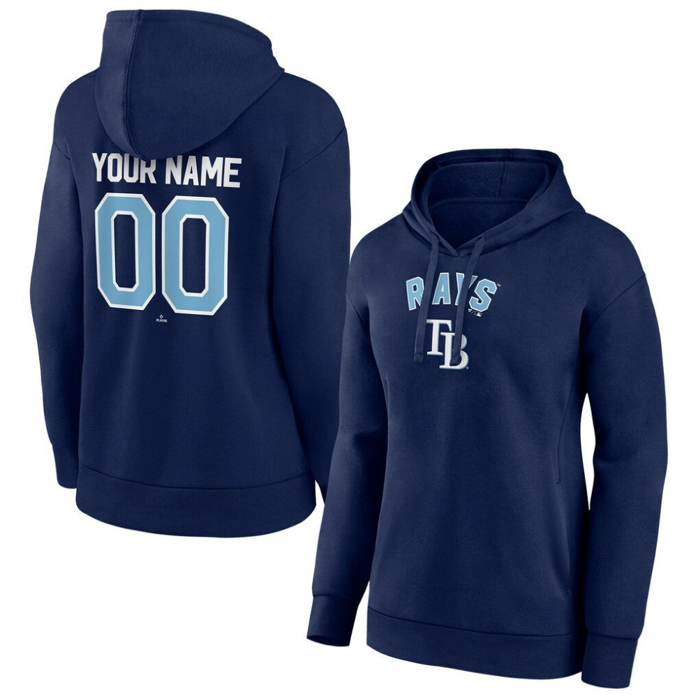 MLB Tampa Bay Rays Women's Personalized Team Winning Streak Pullover Hoodie