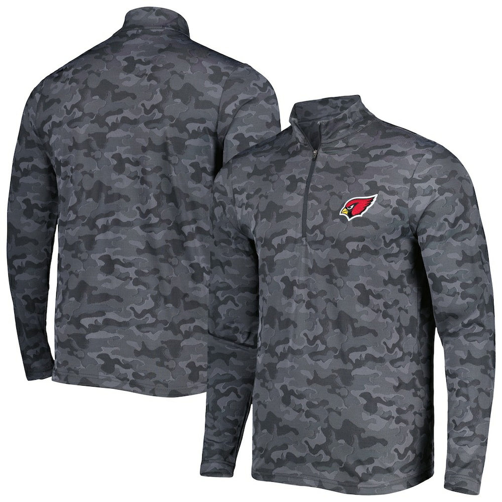 Antigua Brigade Quarter-Zip Sweatshirt - Arizona Cardinals