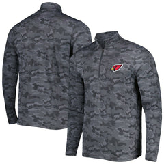 Antigua Brigade Quarter-Zip Sweatshirt - Arizona Cardinals
