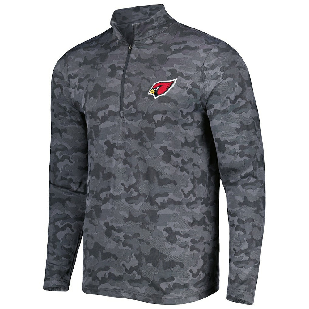 Antigua Brigade Quarter-Zip Sweatshirt - Arizona Cardinals