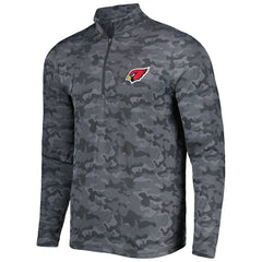 Antigua Brigade Quarter-Zip Sweatshirt - Arizona Cardinals