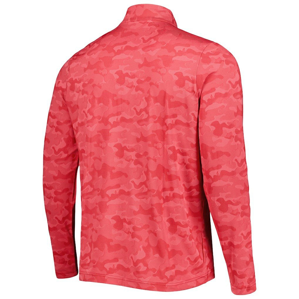 Antigua Brigade Throwback Quarter-Zip Top - Arizona Cardinals