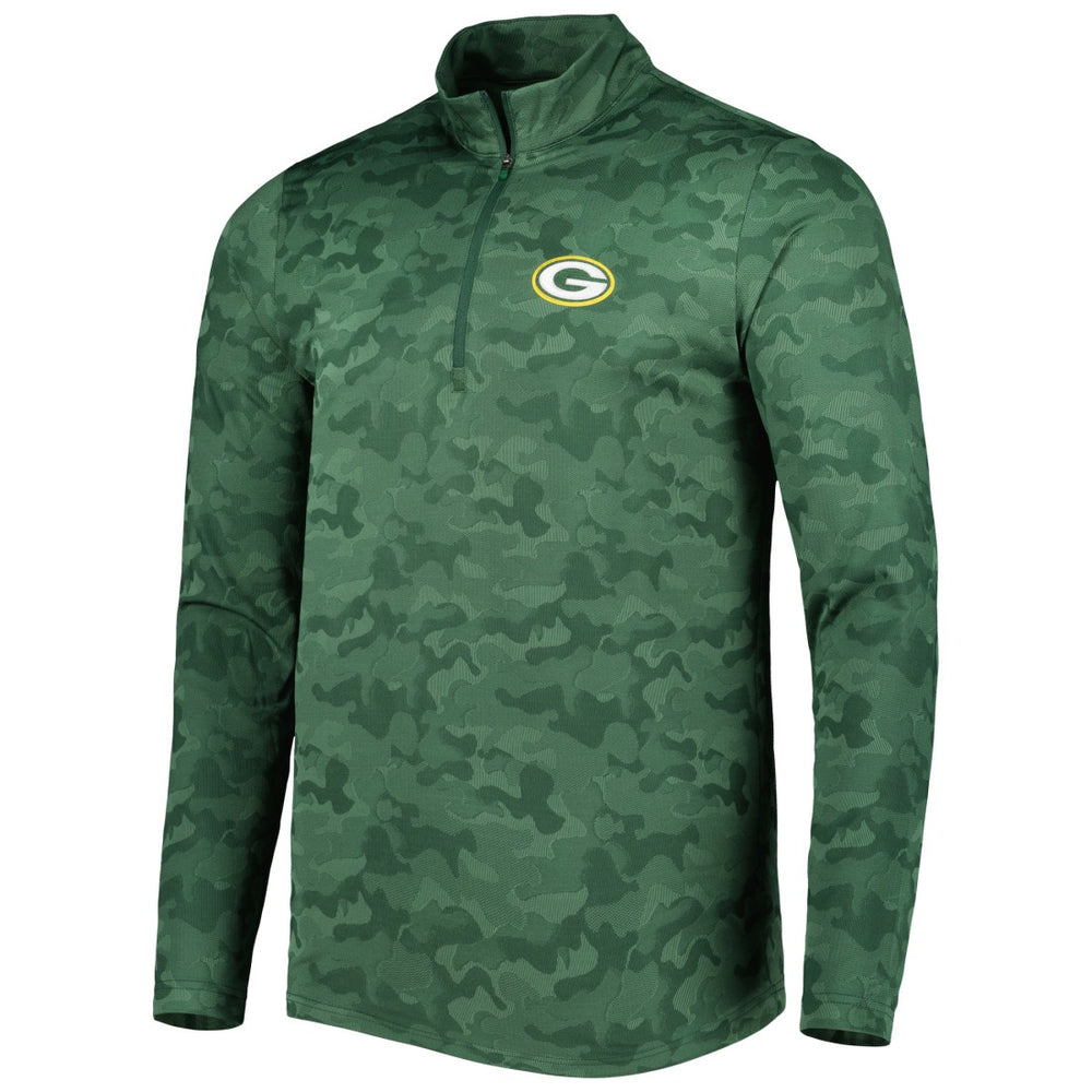 Antigua Brigade Quarter-Zip Sweatshirt - Green Bay Packers