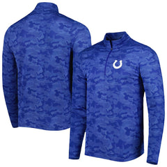 Antigua Brigade Quarter-Zip Sweatshirt - Indianapolis Colts